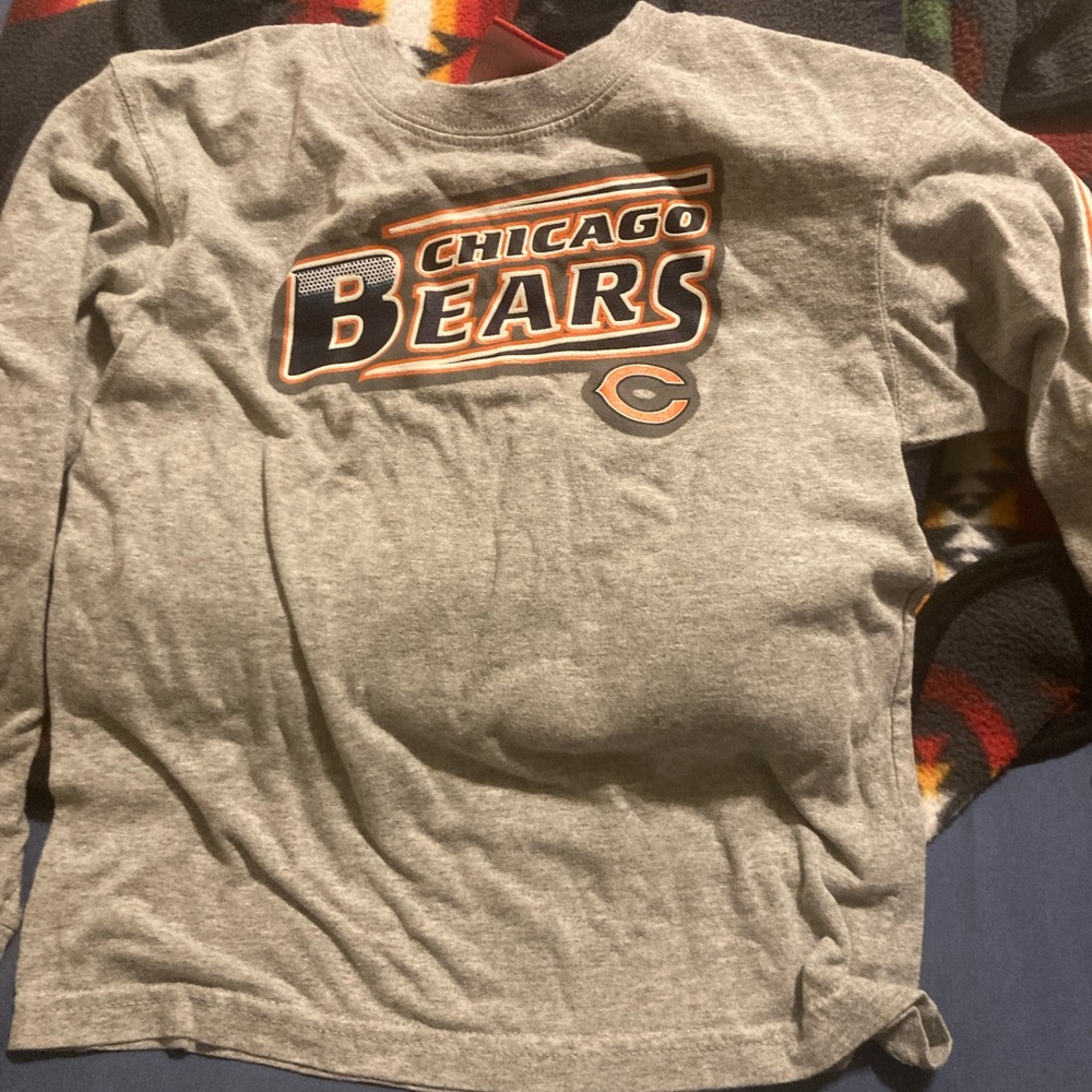 Chicago Bears size 7 kids long sleeve